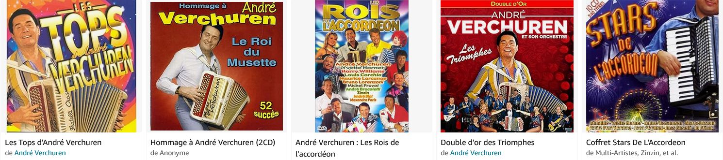 CD de André Verchuren