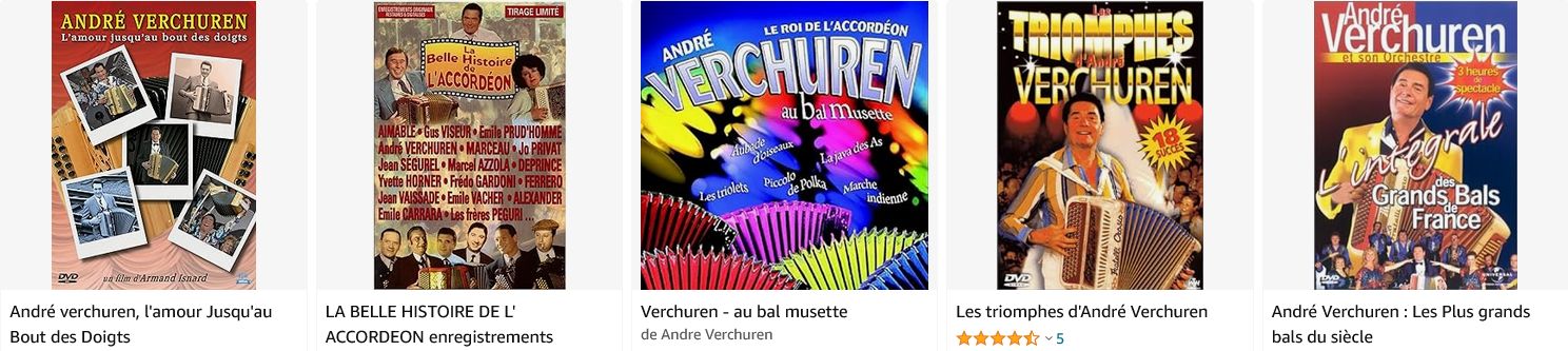 CD de André Verchuren