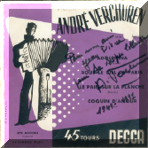 Biographie de l'accordéoniste André Verchuren